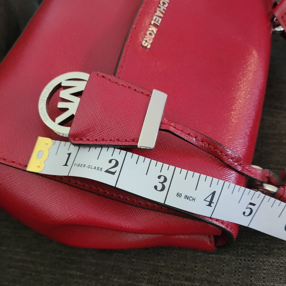 Michael Kors Red Women's Bag - Picture 14 of 16